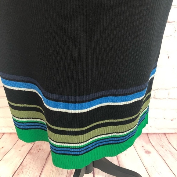 INC Metallic Striped Sweater Skirt - Picture 6 of 9